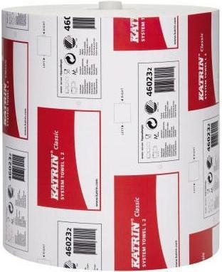 Productafbeelding Katrin Handdoekrol Klassiek Systeem handdoek L 2 Afmetingen: 21 cm x 200 m (B x L) Materiaal van de (1 x)