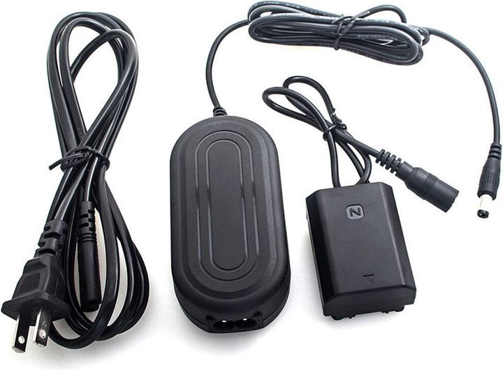 Produktbild Caruba Sony NP FZ100 Volldecoding Dummy Akku + AC PW20 Netzteil (US Standard) (Akku)