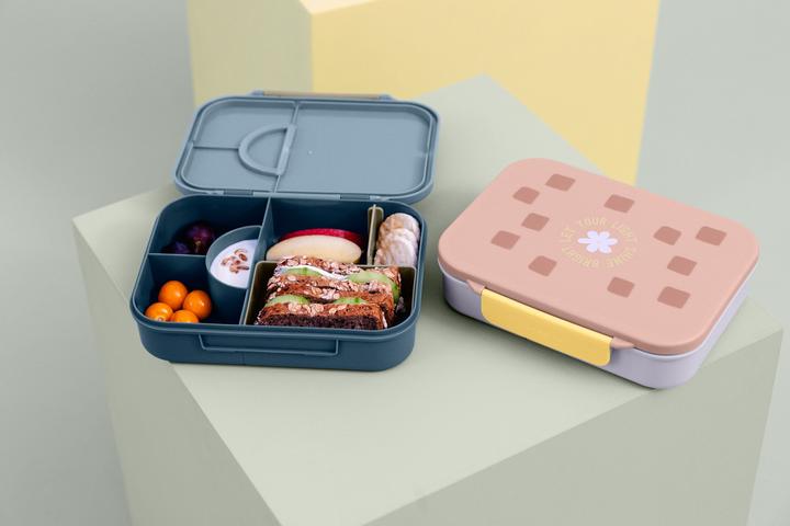 Produktbild Lässig Lunchbox Bento Pattern Party Blau