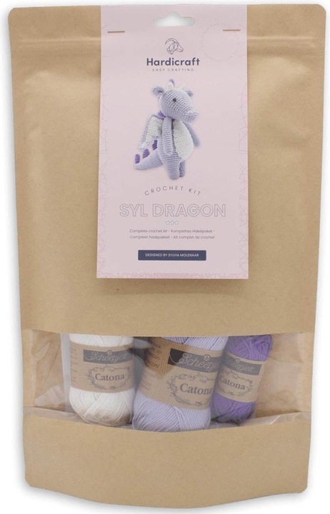 Produktbild Hardicraft Drache Syl - Häkelset