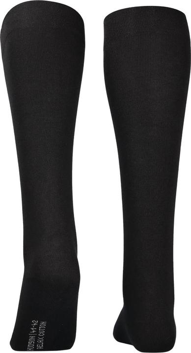 Actual product image Hudson Relax Cotton (3-pack) knee socks, colour 005 black, size 41-42 (Single pack, 41 - 42)