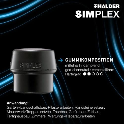 Produktbild Halder Simplex-Schonhammer 80 (2770 g)