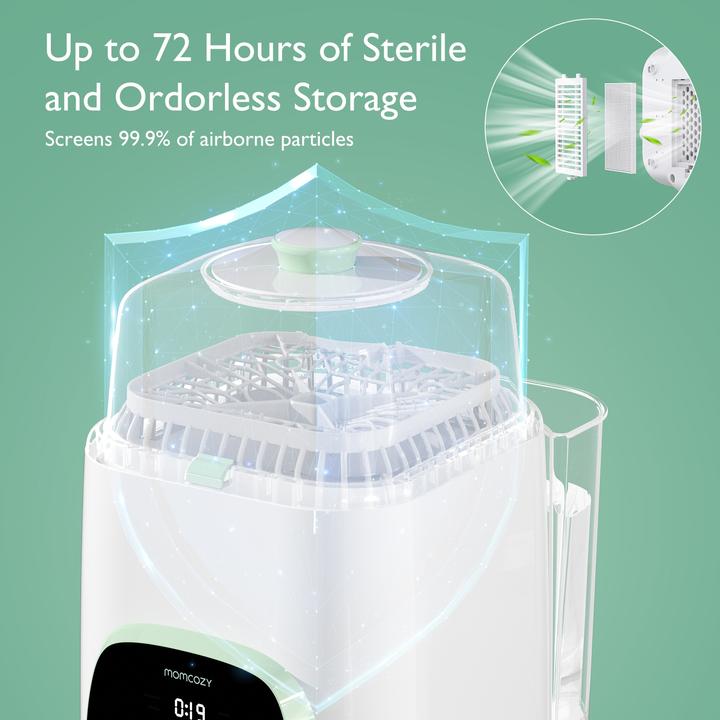 Actual product image Momcozy Baby Bottle Washer & Sterilizer