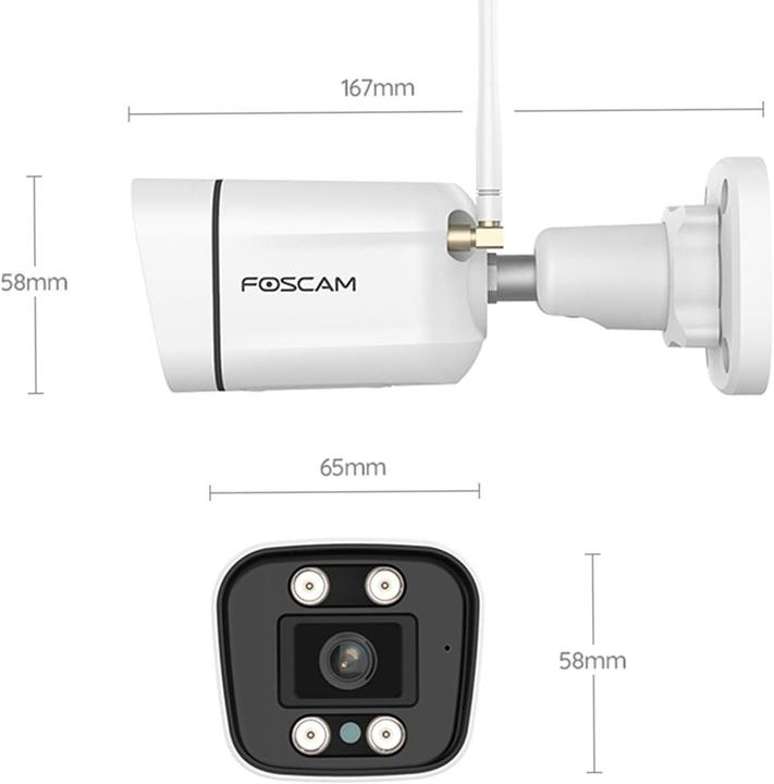 Actual product image Foscam V8P White (3840 x 2160 pixels)