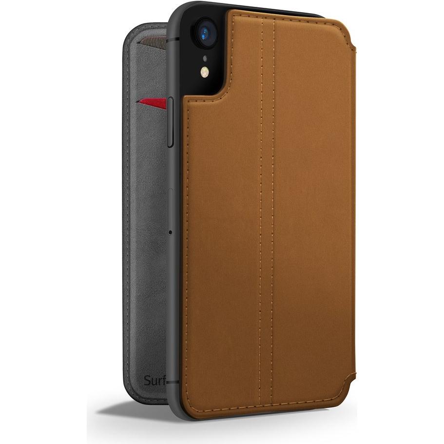TwelveSouth SurfacePad XR (cognac) (Apple iPhone XR), Smartphone Hülle, Braun