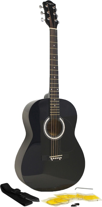 PDT Guitare acoustique Martin Smith - Black (Guitare acoustique)