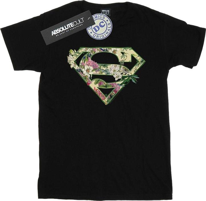 Produktbild Supergirl Floral Shield TShirt (M)