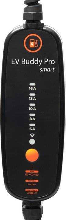Produktbild Ev Buddy Pro Smart - 11kW Swiss Set Standard 10m (Typ 2, 11 kW, 16 A, CEE16 rot, Typ 13)