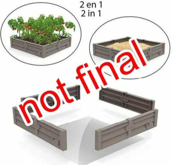 Produktbild Smoby 2-in-1 Square Garden