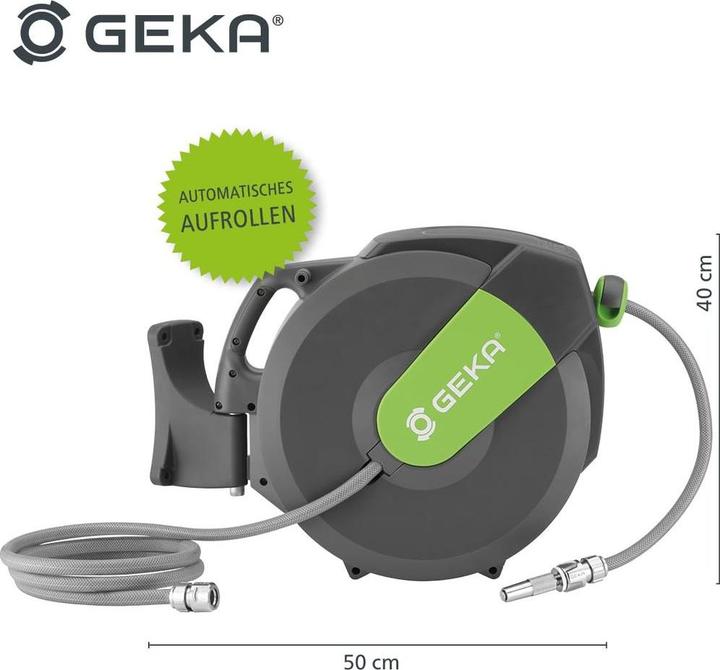 Image du produit Geka Boîte à tuyau murale automatique K15 (15 m)