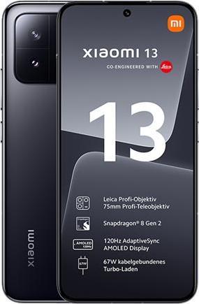 Actual product image Xiaomi 13 (256 GB, Black, 6.36", Dual SIM, 5G)