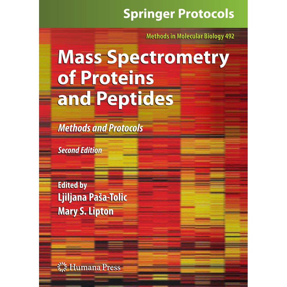 Mass Spectrometry of Proteins and Peptides, Fachbücher