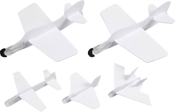 Actual product image Creativ Company Foam aeroplanes white, 50 pcs.
