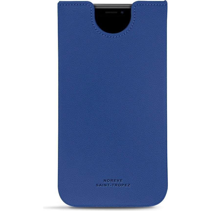 Noreve Lederschutzhülle (Apple iPhone 11 Pro Max), Smartphone Hülle, Blau