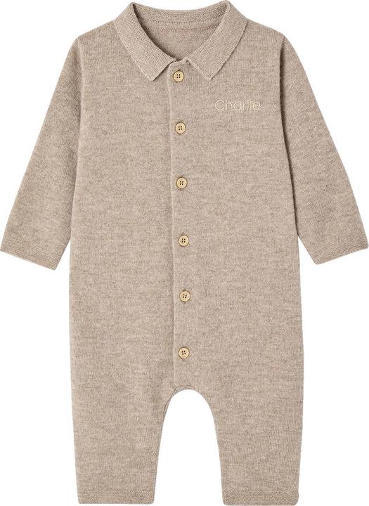 Produktbild Envie de Fraise Baby-Set: Merino-Overall mit Kaschmir (56)