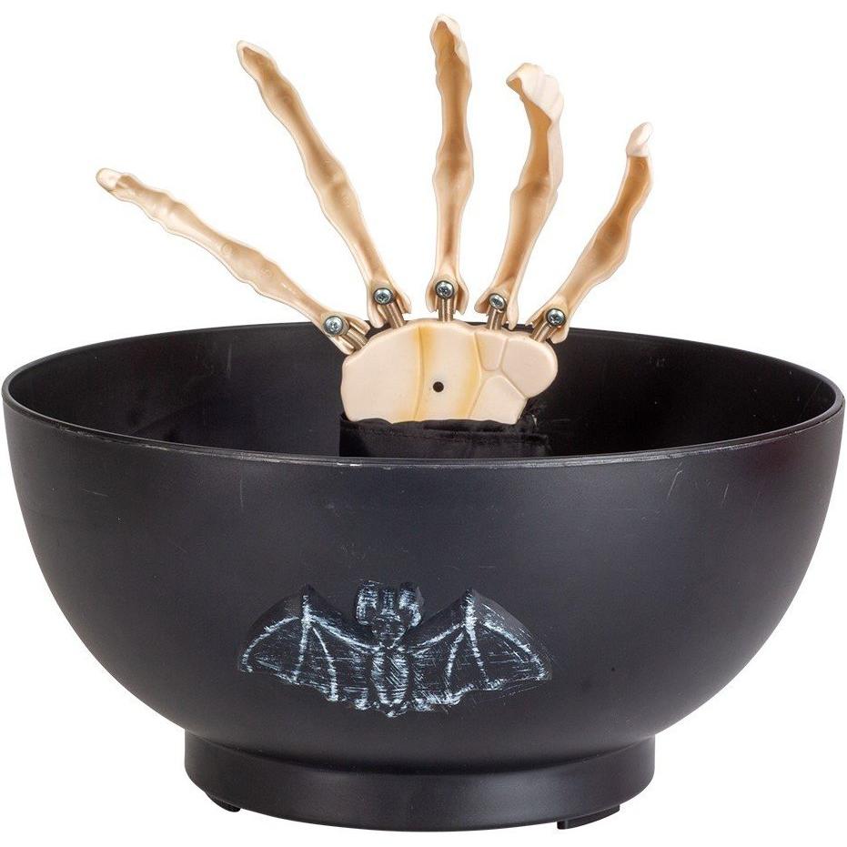Joker Halloween - Candy Bowl w. Skeleton Hand (97066)