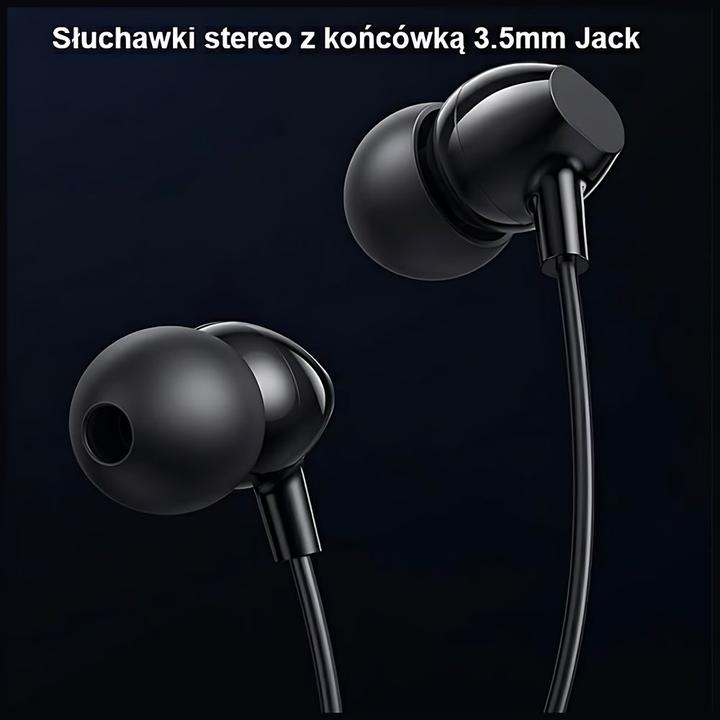Produktbild Usams Sluchawki stereo EP-47 3.5mm bialywhite 1,2m HSEP4702 US-SJ594 (ANC, Kabelgebunden)