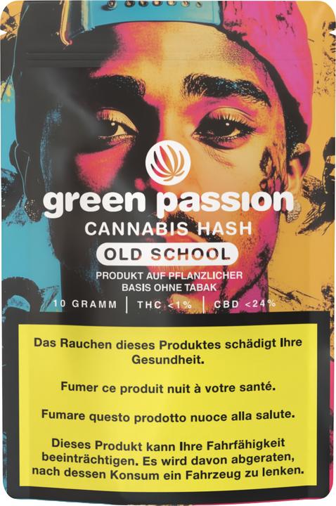 Immagine prodotto Green Passion CBD Hash Old School (2 g, Interno)