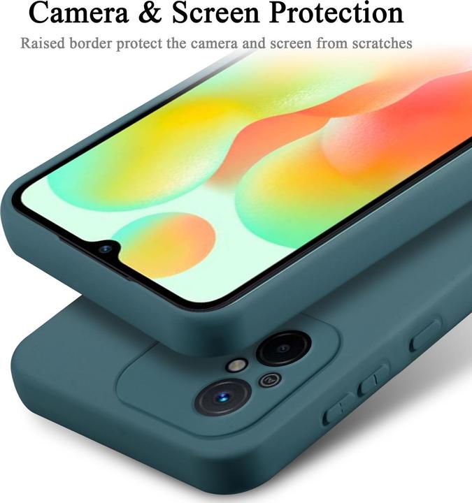 Image du produit Cadorabo Housse pour Redmi 12C TPU avec protection liquide en silicone (Xiaomi Redmi 12C)
