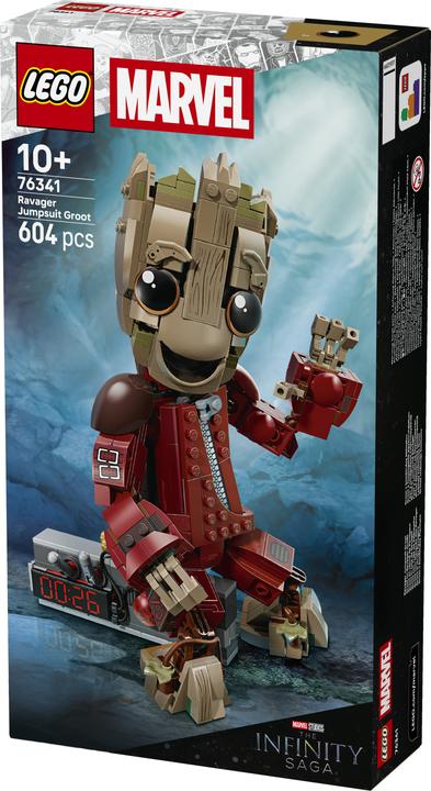 Immagine prodotto LEGO Marvel Super Heroes Groot in tenuta da Ravager (76341, LEGO Marvel)