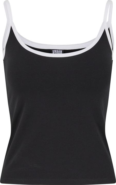 Produktbild Urban Classics Ladies Contrast Basic Top 2-Pack - 190989 (L)