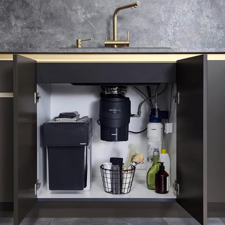 Produktbild Blanco Küchenabfallentsorger mit 1200 ml Fassungsvermögen und 0,75 PS für effiziente Abfallbeseitigung (1.20 l)