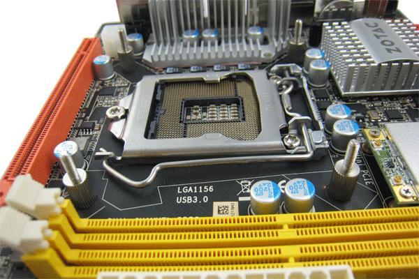 Actual product image Gelid CPU cooler 775 i3 i5 silent 75mm fan simple stable mounting low height mini ITX with... (28 mm)