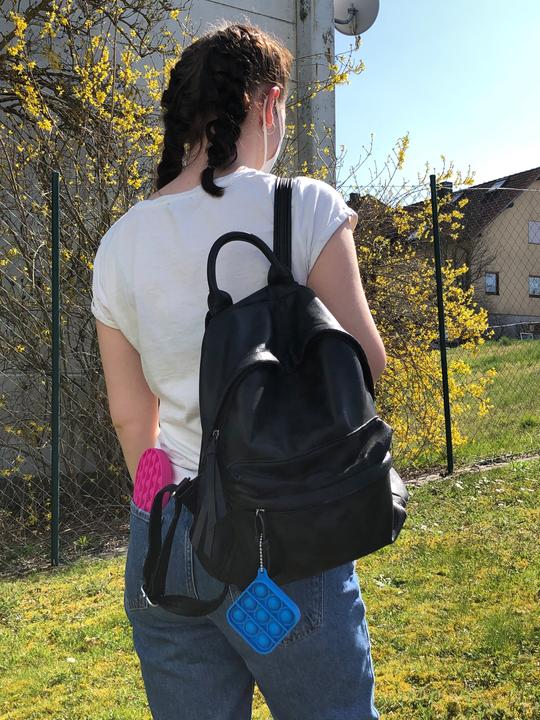 Actual product image HCM Kinzel Pop it - Push Pop Bubble: The Original Pink (German)