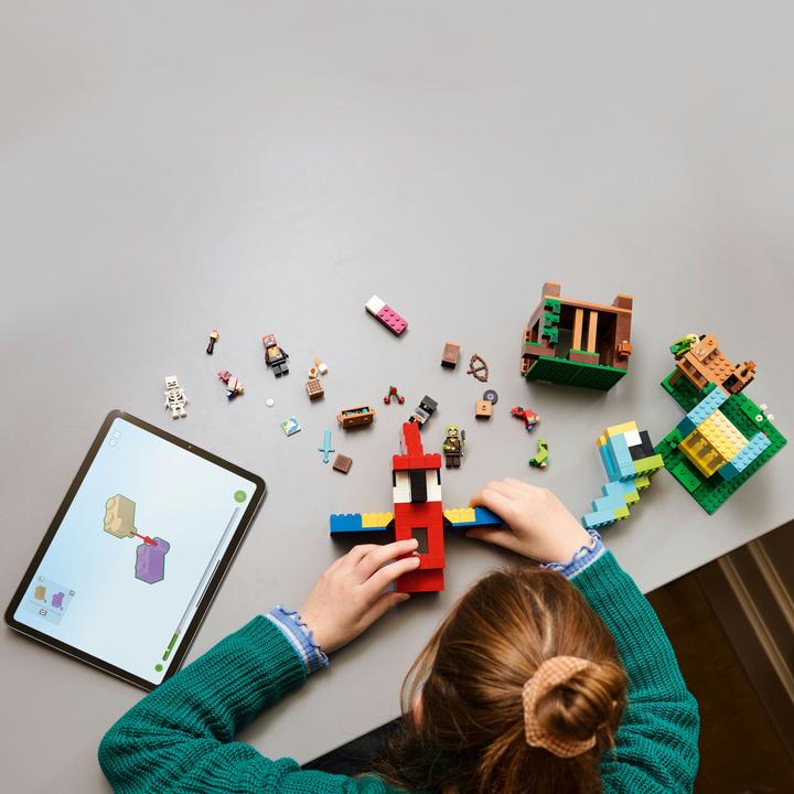 Image du produit LEGO Die Papageienhäuser (LEGO Minecraft)