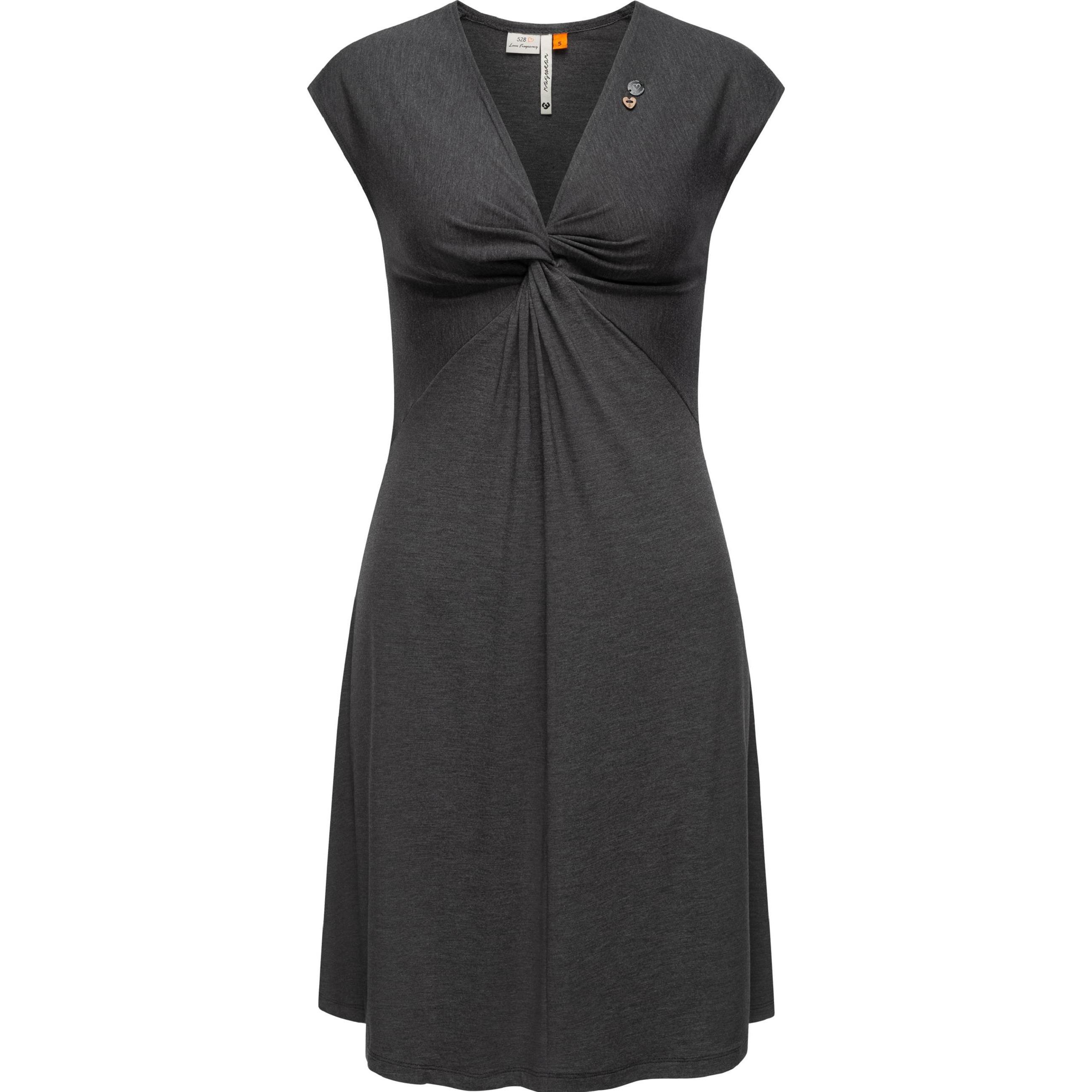 Ragwear, Damen, Kleider, Comfrey Solid, Schwarz, (XS)
