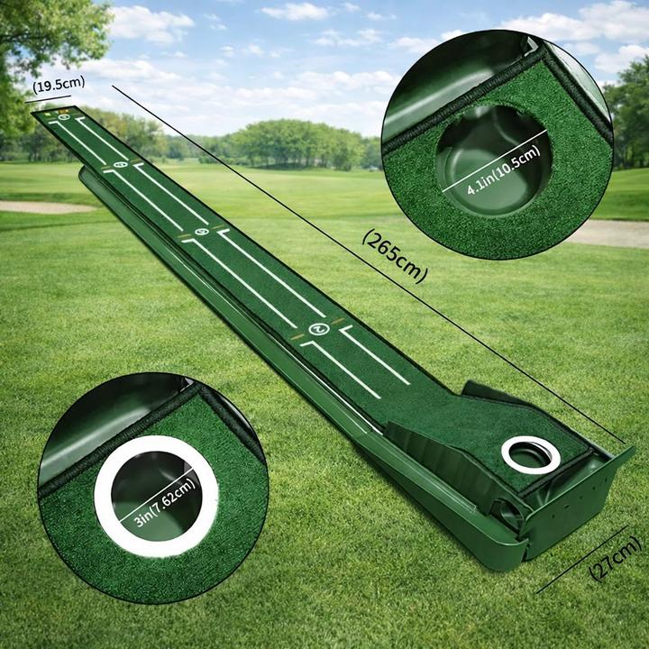 Image du produit Cbx Golf Putting Matte mit Auto Return 2,6 m