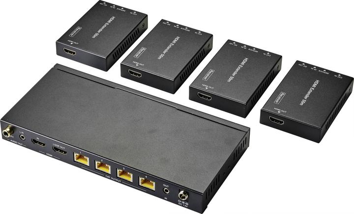 Image du produit SpeaKa Professional SP-HDS-700 HDMI® Extender HDMI via câble réseau RJ45 50m (Rallonge)