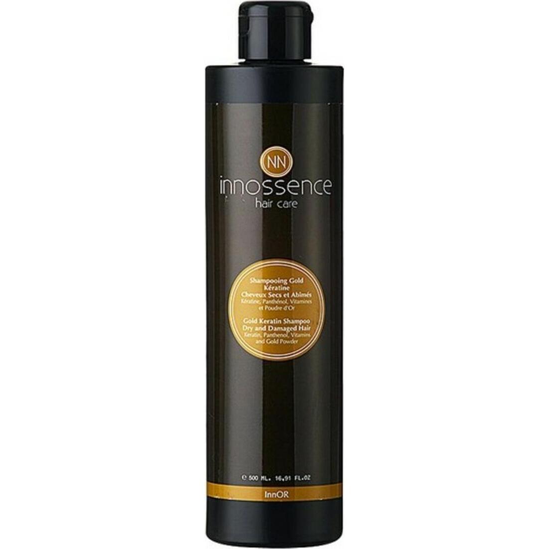 Innossence, Shampoo, INNOR shampooing gold kératine 500 ml (500 ml, Flüssiges Shampoo)