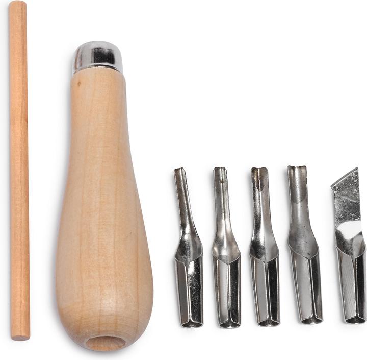 Image du produit Meyco Set de couteaux à linoléum, 7 pcs.
