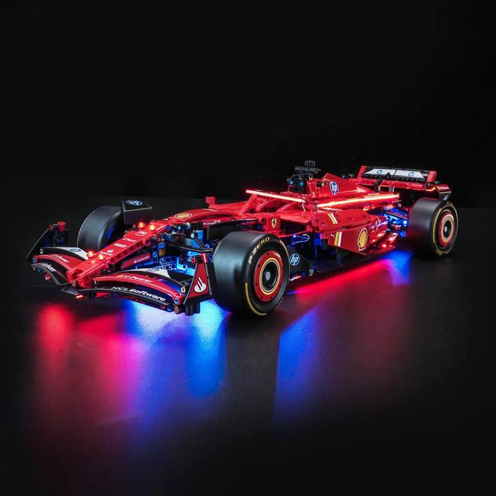 BrickBling LED Licht Set für LEGO Ferrari SF-24 F1 Rennauto (42207) inkl. Fernbedienung