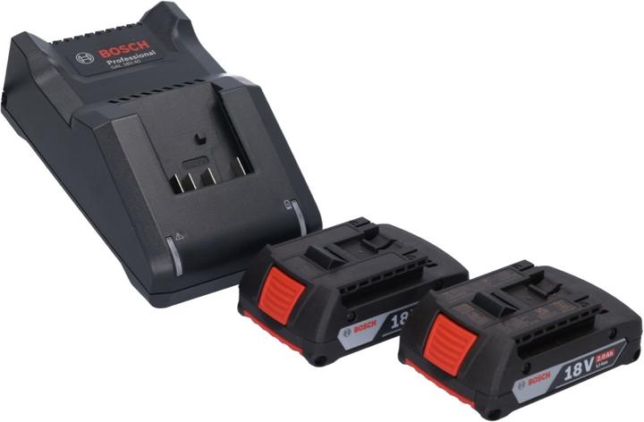 Produktbild Bosch Professional GPB 18V-2 SC Professional Akku Baustellenradio 18 V DAB+ Bluetooth AUX + 2x Akku 2,0 Ah + Lade (DAB+, FM, Bluetooth)