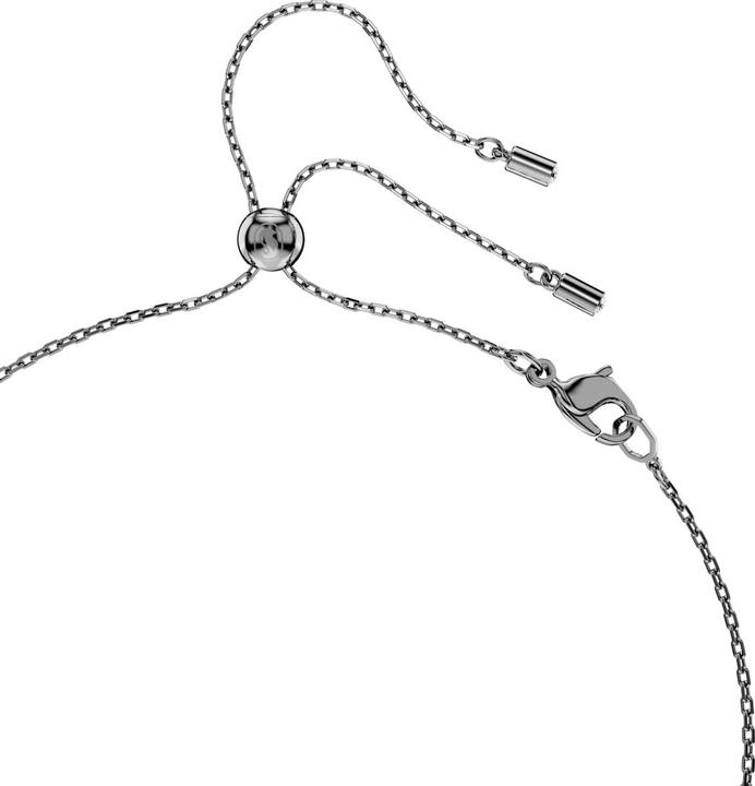 Produktbild Swarovski Mesmera Halskette Verschiedene Schliffe Grau Rutheniert (Swarovski Metall)