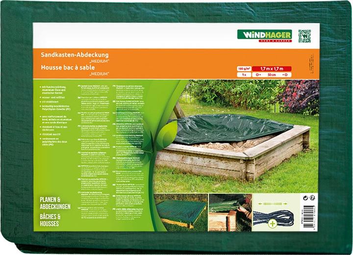 Produktbild Windhager Sandkasten-Abdeckung (170 x 170 cm)