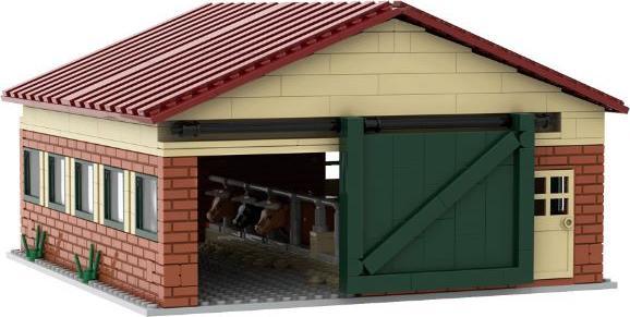 Produktbild Brixies Plus Kuhstall / Cow barn