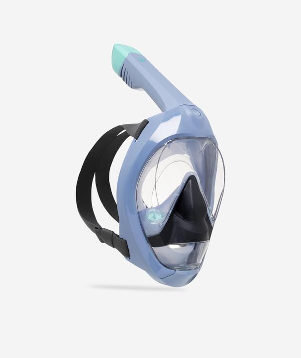 Produktbild Subea Schnorchelmaske Easybreath Damen/Herren Tauchmaske 900 blaugrau