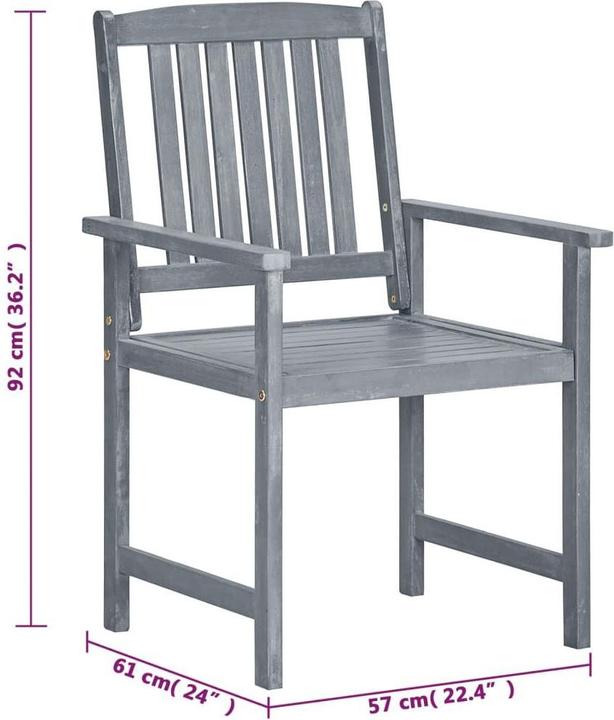 Produktbild vidaXL Gartenstuhl