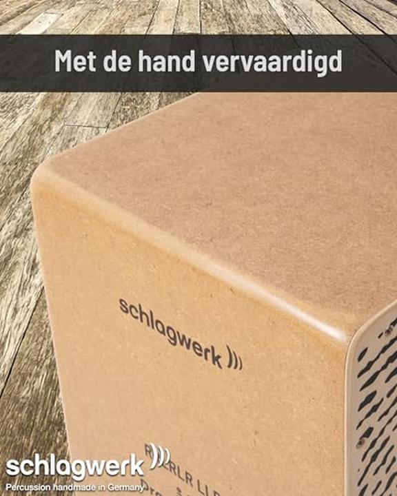 Actual product image Schlagwerk CP82 Cajon Rudiments Fingerprint (Cajon)