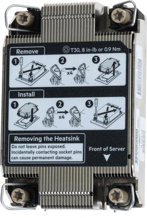 Immagine prodotto HPE Kit dissipatore di calore ProLiant DL3X0 Gen11 1U Standard