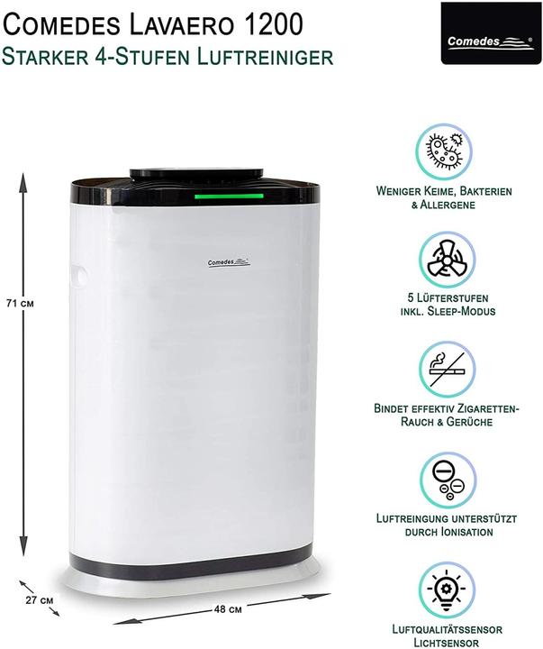 Produktbild Comedes Lavaero 1200 (70 m²)