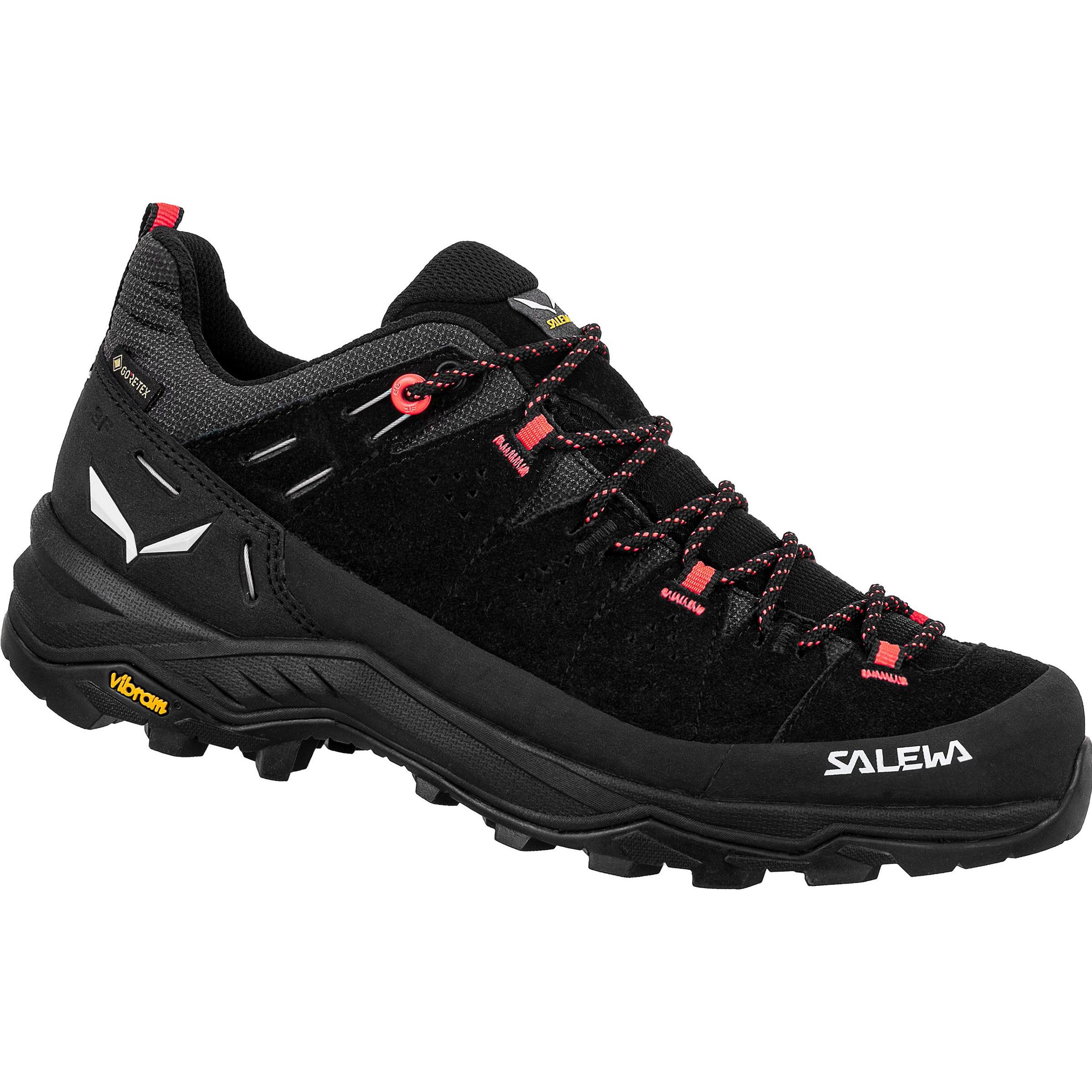 Salewa, Damen, Wanderschuhe, Alp Trainer 2 Gore-Tex Da Schuh (41), Schwarz