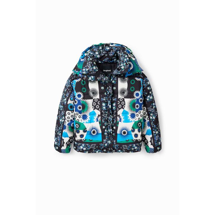 Produktbild Desigual patchwork-daunenjacke desigua (L)