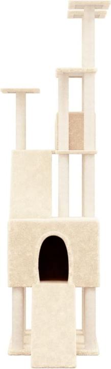 Actual product image vidaXL Scratching post (190 cm, Cream)