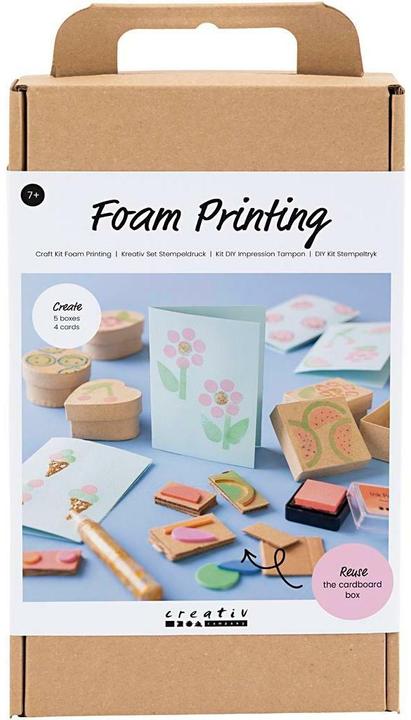 Produktbild Creativ Company Craft Kit - Foam Printing (977743)