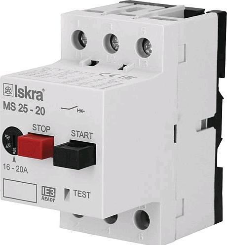 Iskra Disjoncteur moteur IE3 conforme MS25 20