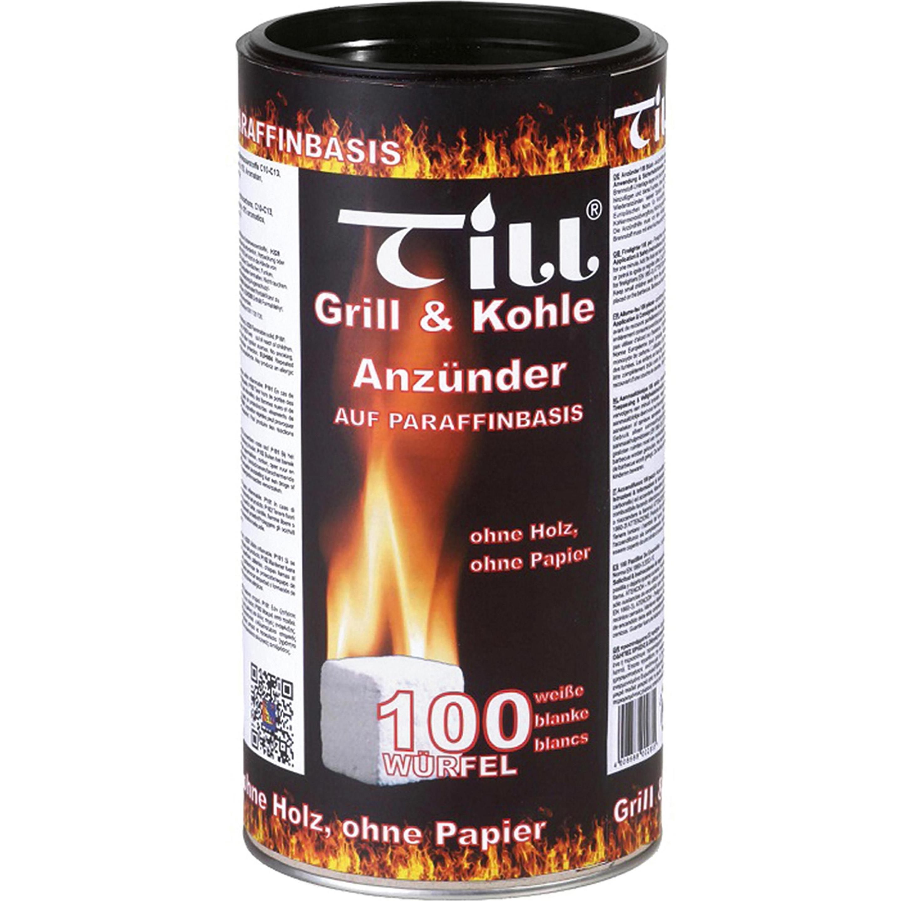 Till-Zündfix, Anzündhilfe, Grill & Kohle Anzünder
